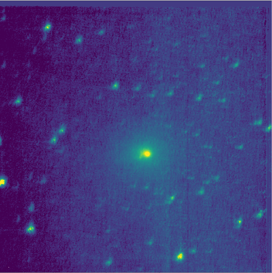 Deep stack of comet 46P/Wirtanen
