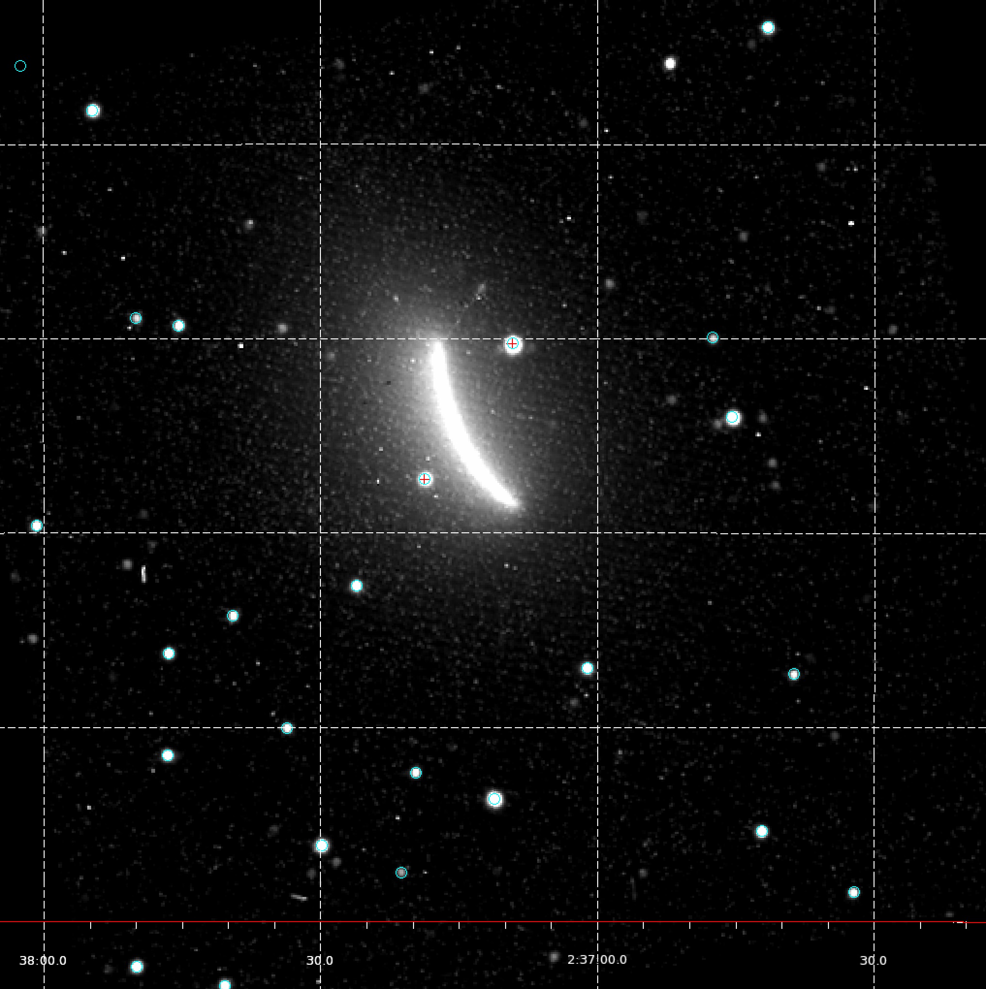 Deep stack of comet 46P/Wirtanen showing parallax